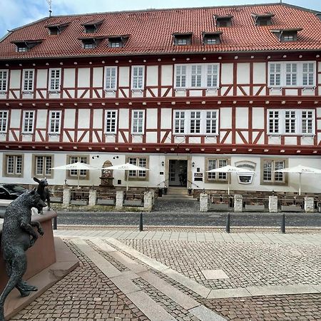 Altes Rathaus Hotel-Restaurant-Café Wolfhagen Exterior foto